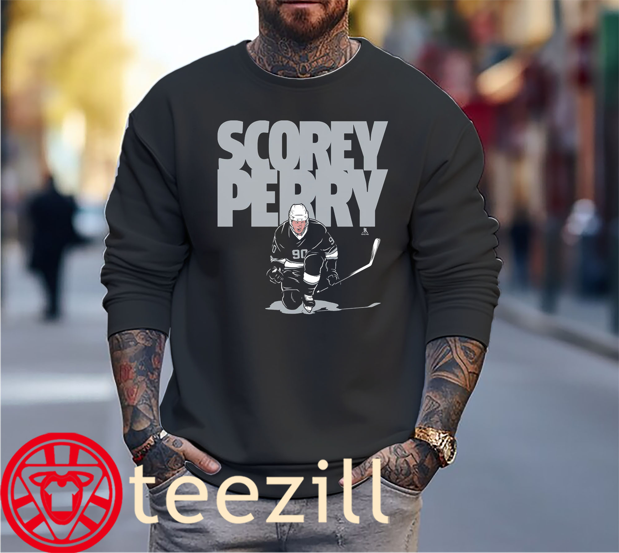 Corey Perry Legend Scorey Perry LA Shirt Sweater