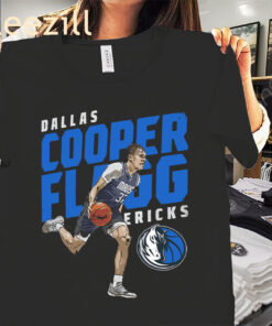 Dallas Cooper Flagg Slant Official Edition Shirt