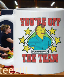 Don Mattingly You're Off The Team Shirt The Simpsons Mug