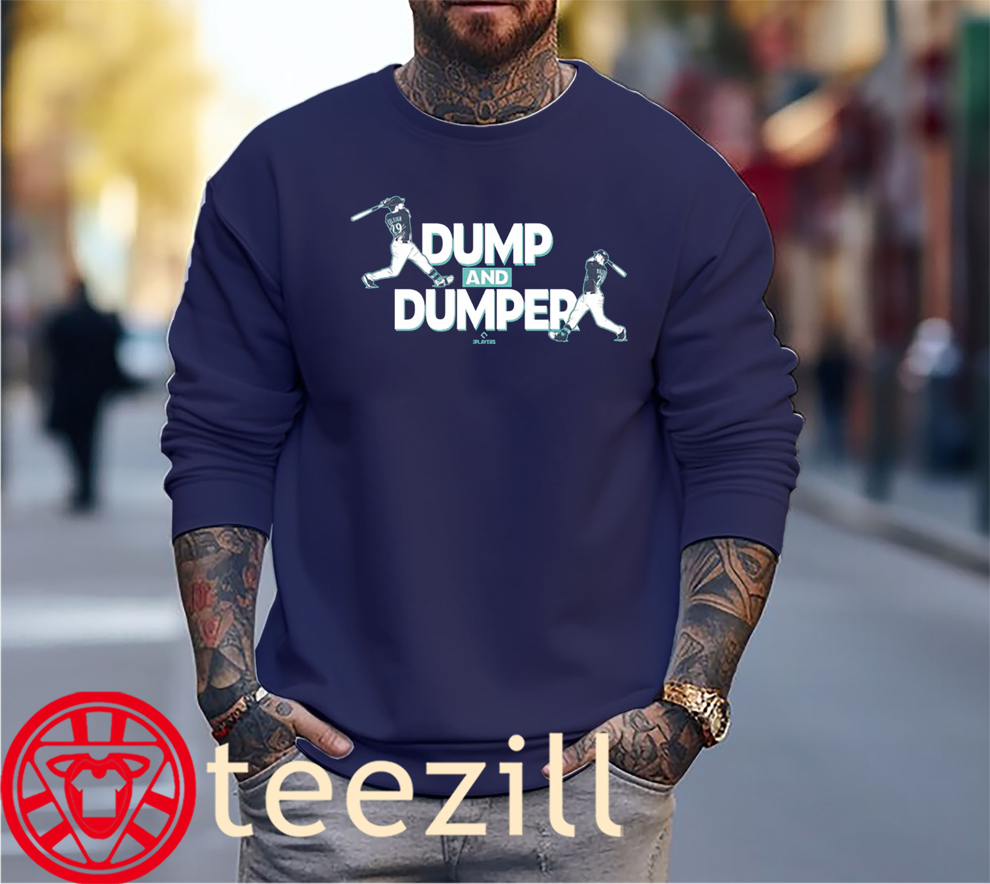 Dump And Dumper Cal Raleigh Sweater Seattle Baseball