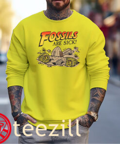 Fossils Are Sick Cincinnati Champion Ring Shirt Sweater