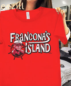 Francona's Island Shirt Terry Francona Wind 2,000 League Games