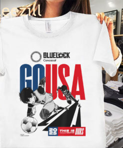 GO USA Isagi in the 2025 Gold Cup Shirt