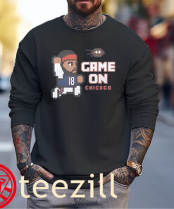 Game On Chicago Caleb Williams 8-Bit Shirt – Chicago Bears Sweater