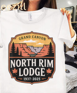 Grand Canyon North Rim Lodge Tribute 1937–2025 Memories Shirt