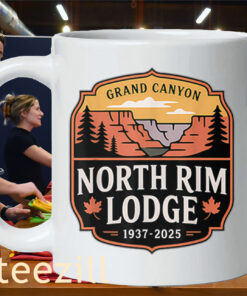 Grand Canyon North Rim Lodge Tribute 1937–2025 Memories Shirt Mug