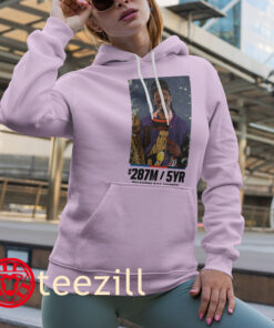 Graphic Oklahoma City Thunder All NBA Star Jalen Williams 287M 5 Year Shirt Hoodies