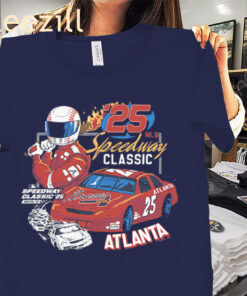 Homage 2025 MLB Speedway Classic Shirt Atlanta Braves
