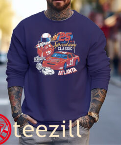 Homage 2025 MLB Speedway Classic Shirt Atlanta Braves Sweater