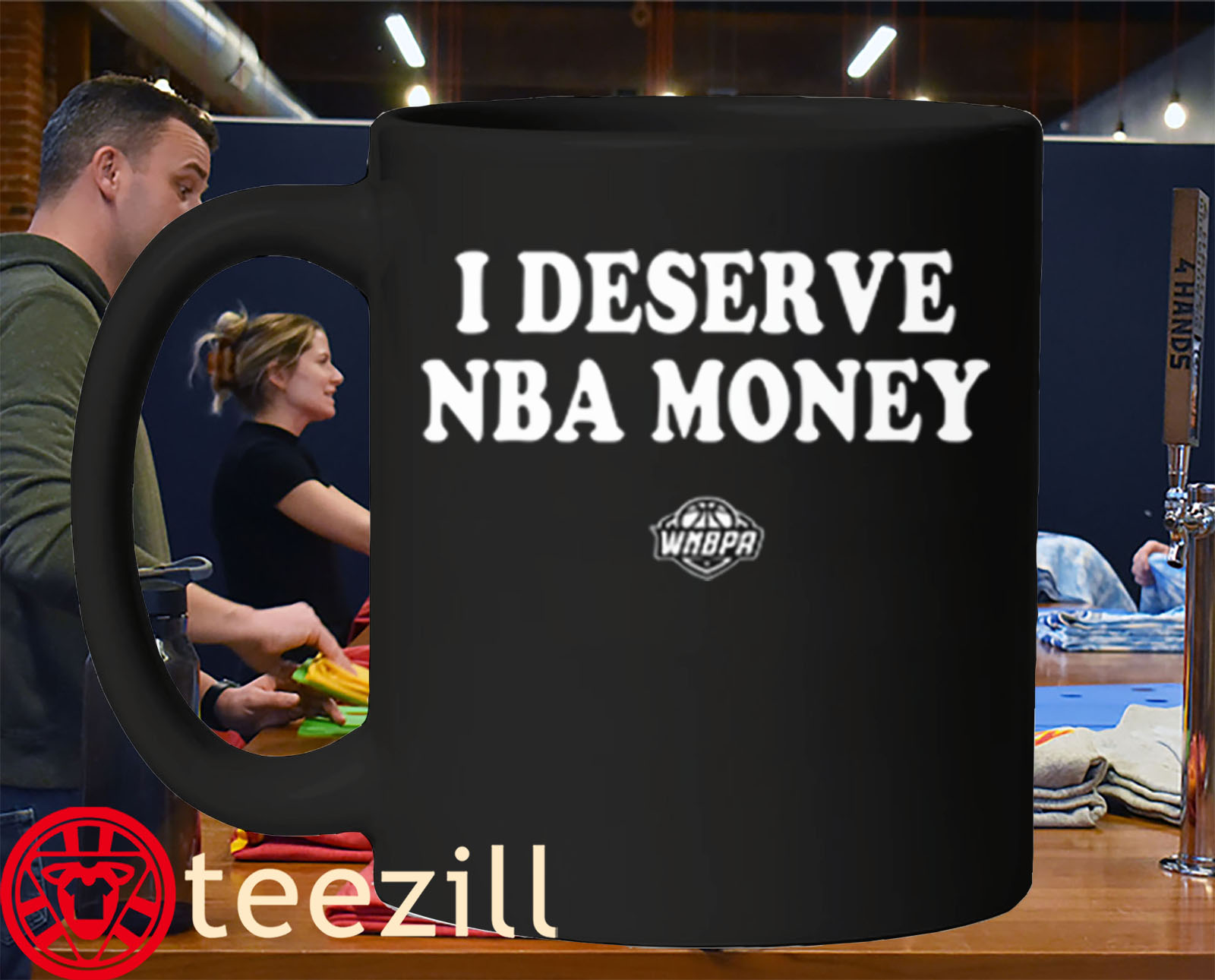 I Deserve NBA Money Mug Caitlin Clark- Limited Edition