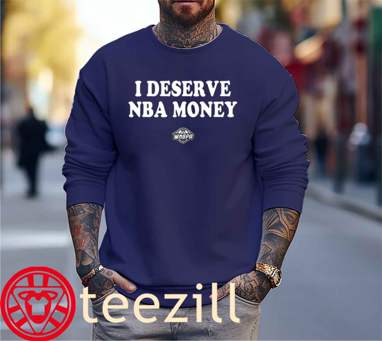 I Deserve NBA Money Shirt Caitlin Clark- Limited Edition Sweater
