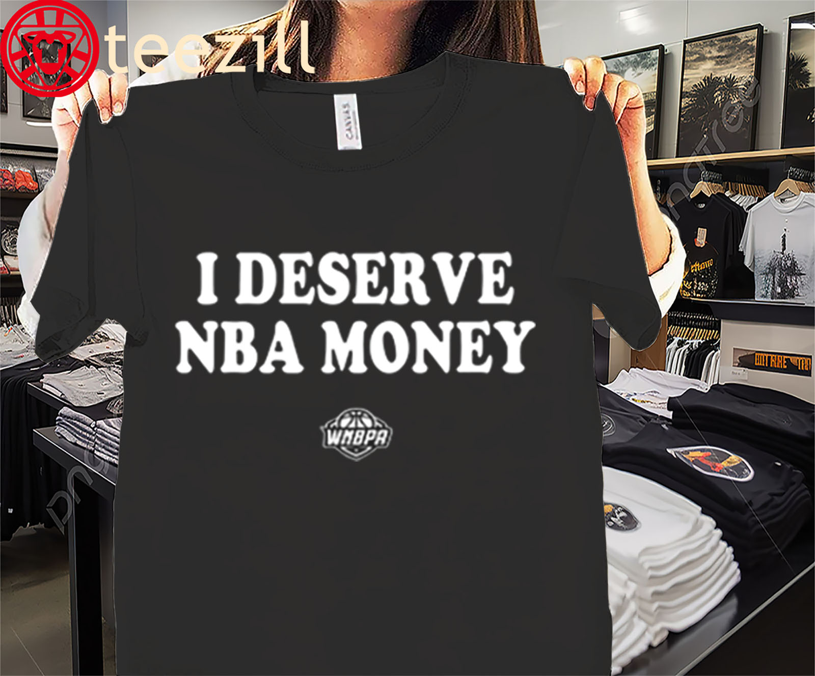 I Deserve NBA Money Shirt Caitlin Clark- Limited Edition