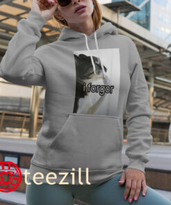 I Forgor Cringey Shirt Funny Cat Hoodies