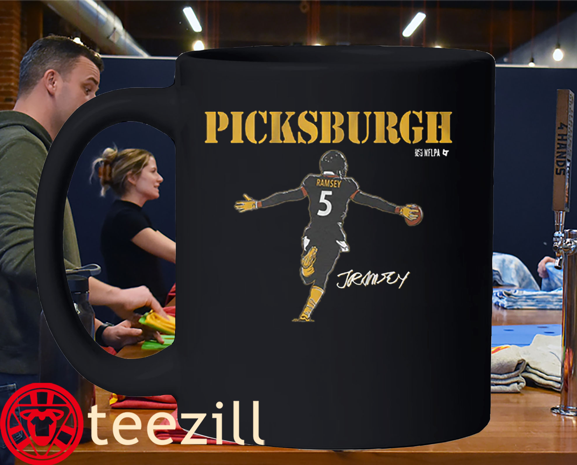 Jalen Ramsey Picksburgh mug