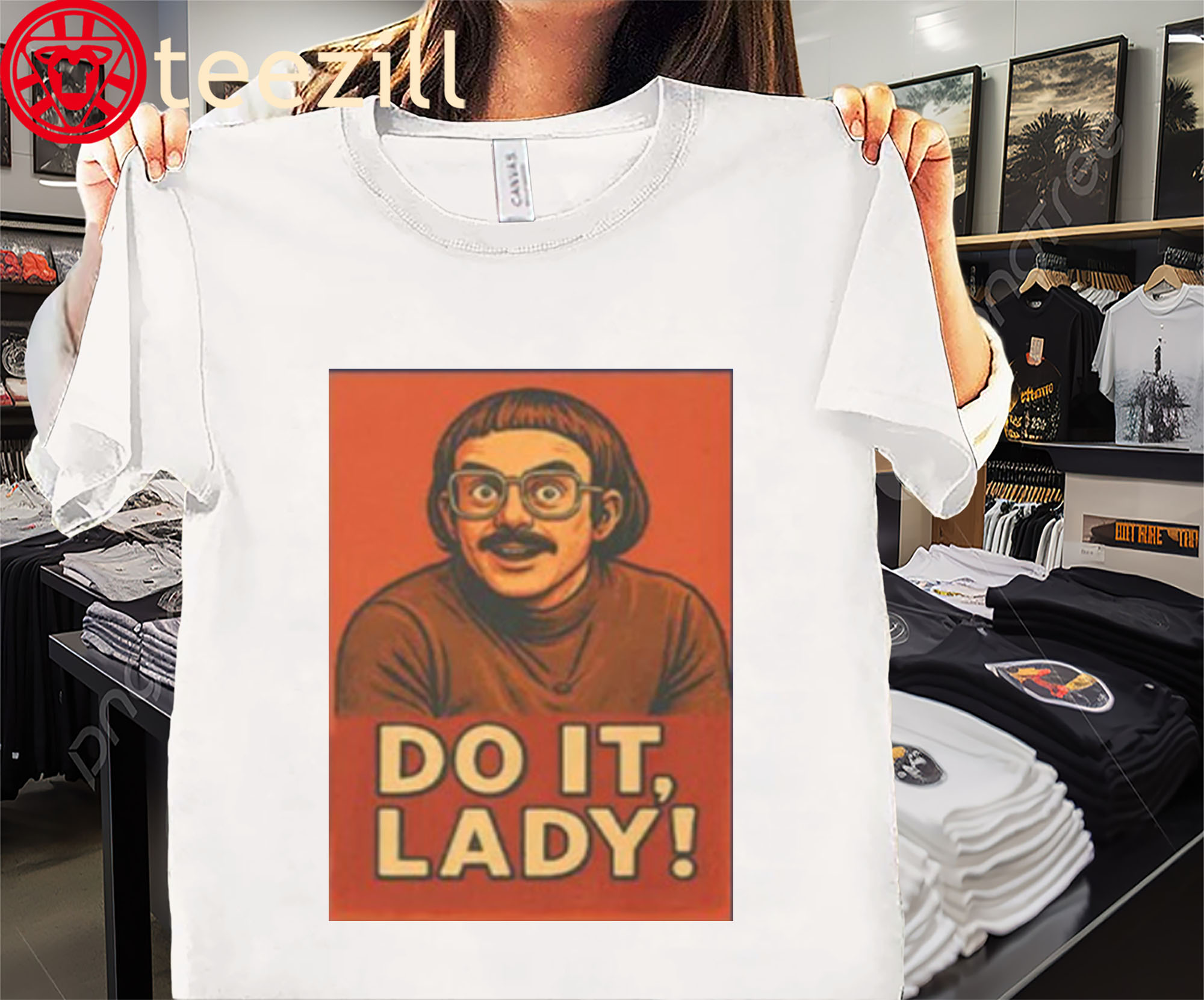Jay Renshaw Do It Lady Tiktok Trend Limited Shirt