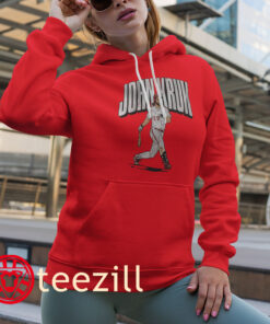 John Kruk Slugger Swing Tee Philly Baseball