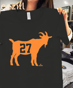Jose Altuve Goat 27 H-Town Shirt Houston Astros Baseball