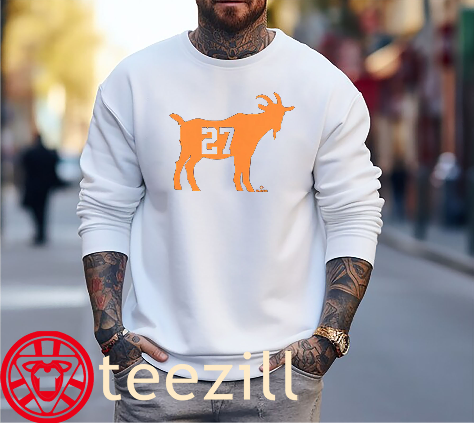 Jose Altuve Goat 27 H-Town Shirt sweater
