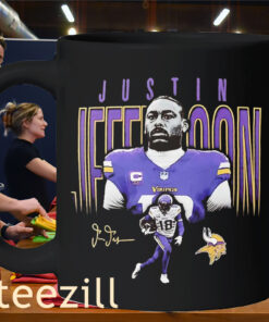 Justin Jefferson Minnesota Vikings Graphic Mug