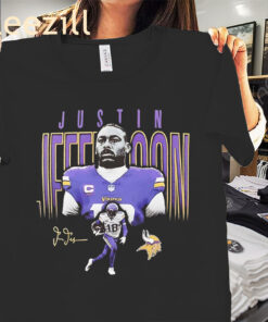 Justin Jefferson Minnesota Vikings Graphic Shirt