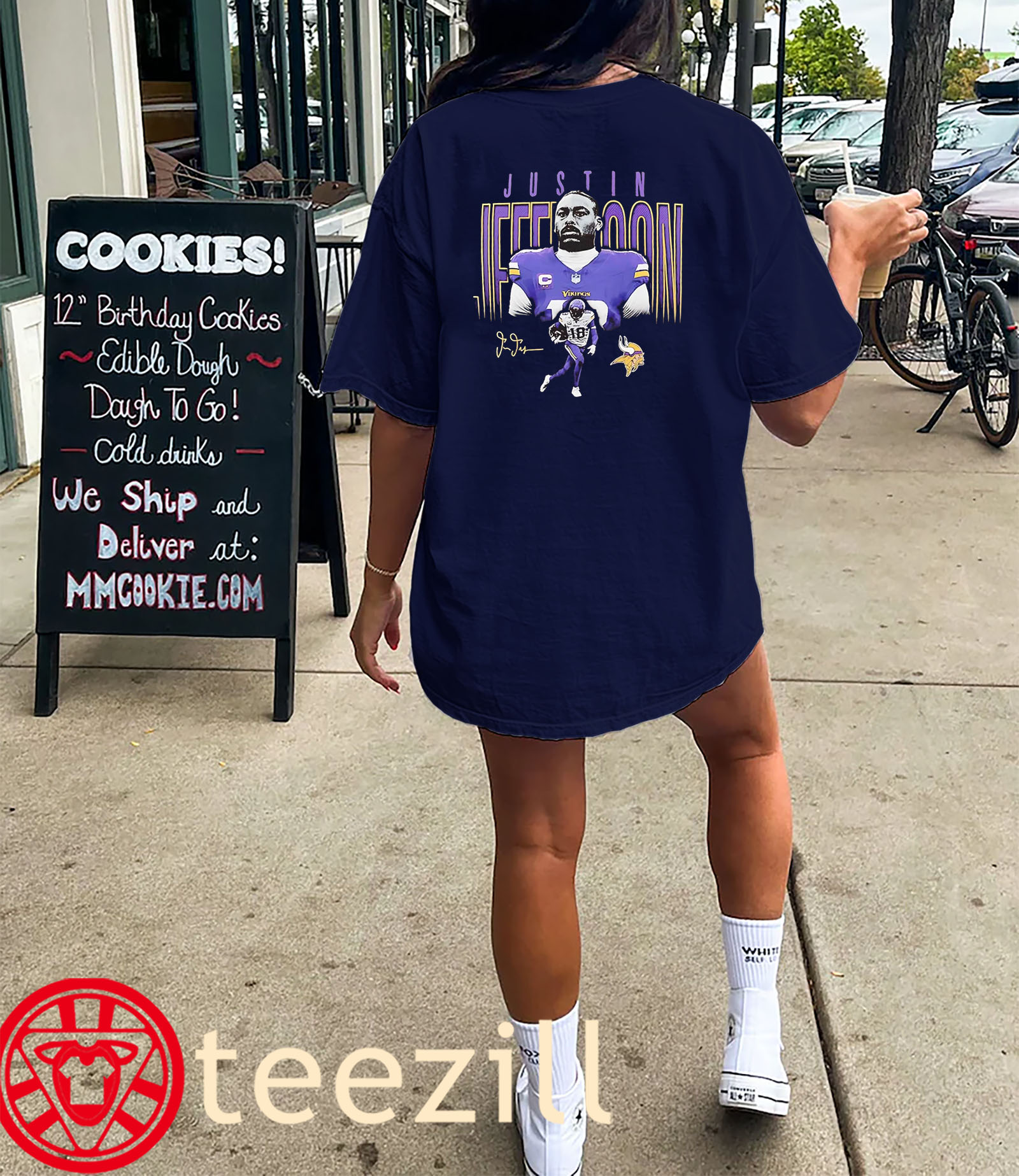 Justin Jefferson Minnesota Vikings Graphic Shirt Classic