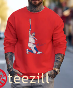 Kyle Schwarber “Swing-Off Superstar” Pose Shirt – Philadelphia Baseball Sweater