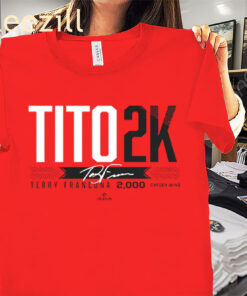Legendary Tito 2k Terry Francona 2,000 Wins Shirt