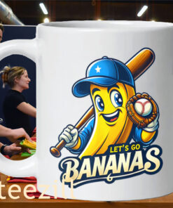 Let’s Go Bananas Kids T-Shirt Funny Game Day Energy for Little Fans Mug