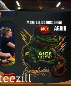 MGA ICE Make Alligator Ice Aige Allcatraz Great Again Shirt Mug