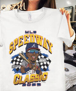 MLB Speedway Classic '25 Shirt Ronald Acuña Jr. Atlanta Braves