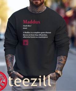 Maddux Definition Shirt Greg Maddux Baseball sweaters