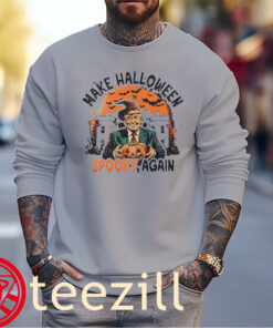 Make Halloween Spooky Again Trump Premium Shirt Sweater