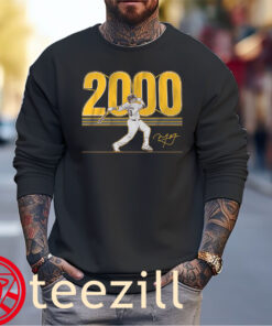 Manny Machado 2000 Hits Tee Shirt San Diego Baseball Sweater