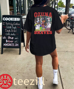 Marcell Ozuna Spotted Wearing Ozuna From The Braves Tee Shirt Classic