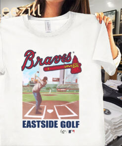 Men's Atlanta Braves Stadium Golf Shirt