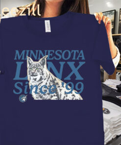 Minnesota Lynx Since '99 Year Slam Cover Shirt