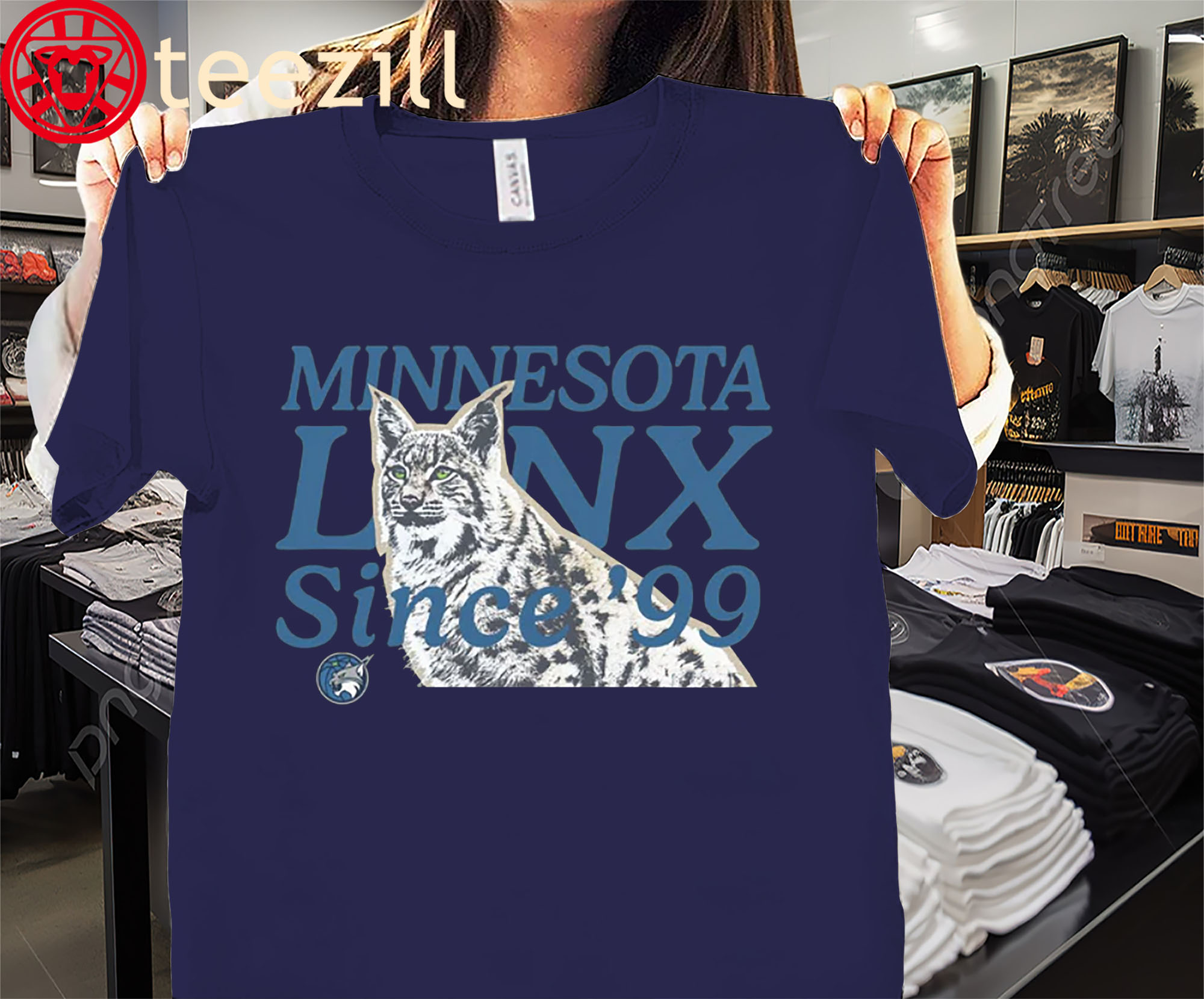 Minnesota Lynx Since '99 Year Slam Cover Shirt