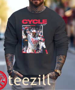 Minnesota Twins 2025 The Year Of Byron Buxton Cycle Shirt Sweater