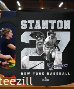 Number and Portrait Giancarlo Stanton NY Baseball Mug