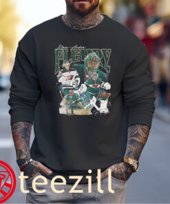Official Marc-Andre Fleury Collage Minnesota Wild Shirt Sweater