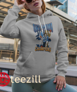 Oklahoma City Thunder Champions Shirt OKC Thunders - Skeleton T-Shirt Hoodies