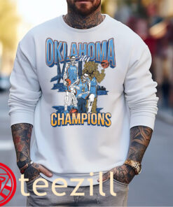 Oklahoma City Thunder Champions Shirt OKC Thunders - Skeleton T-Shirt Sweater
