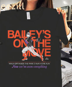 Patrick Bailey Inside-The-Park Walk-Off Home Run Shirt San Francisco
