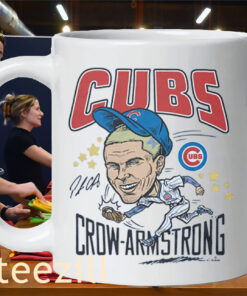 Pete Crow-Armstrong Chicago Cubs Baseball Signature Mug