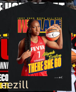 Posters Aliyah Boston There She Go Slam Cover Shirt