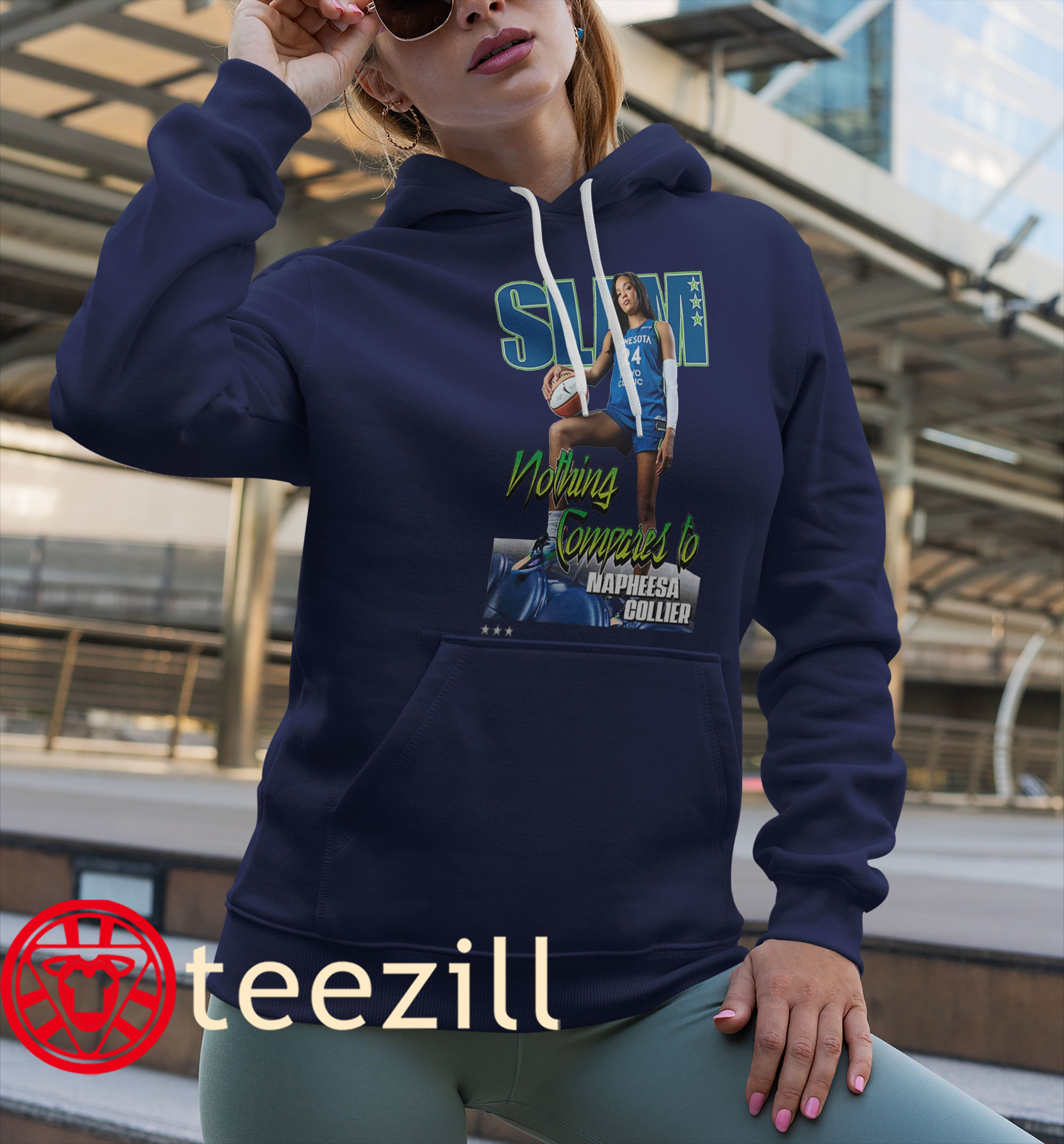 Posters Napheesa Collier Nothing Compares To SLAM Cover Sweater