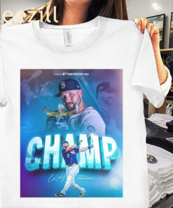 Posters Seattle Mariners Cal Raleigh 2025 Home Run Derby Champion Shirt