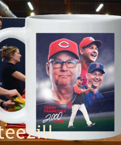 Posters Terry Francona 2,000 Career Wins MLB Mug