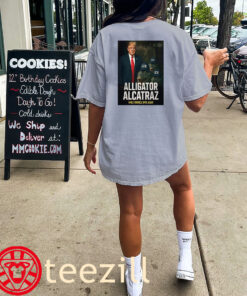 Posters Trump ICE Alligator Alcatraz Make America Safe Again Shirt classic