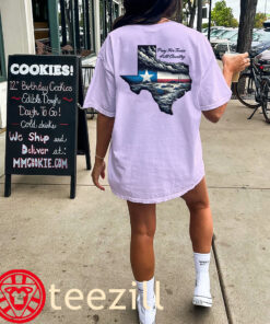 Pray for Texas Tshirt- Support Texas Hill Country- Texas Flooding Shirt Classic